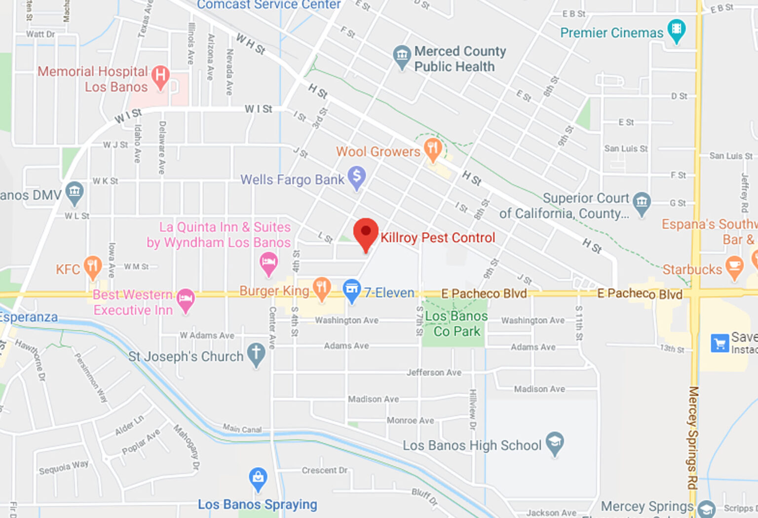 Killroy Pest Control in Los Banos, CA Killroy Pest Control