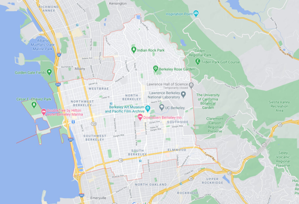 Map-of-Killroy-Pest-Control-in-Berkeley-CA