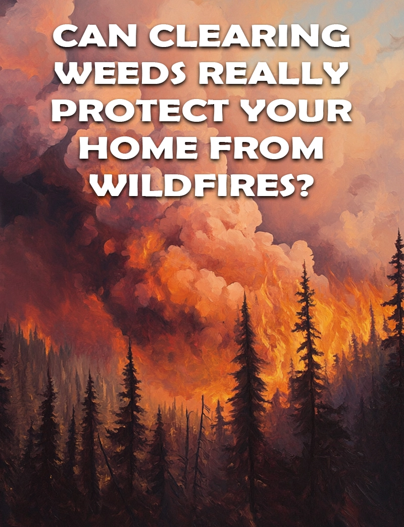 Weed Control for Wildfire Prevention | Wildfire Defense Tips